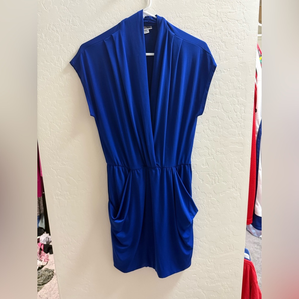 Sweet Storm Royal Blue Mini Dress
